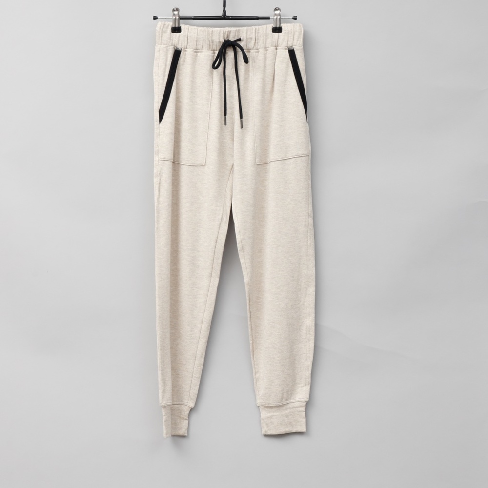 NWT Splits59 Marlon Beige Fleece Drawstring Sweatpants